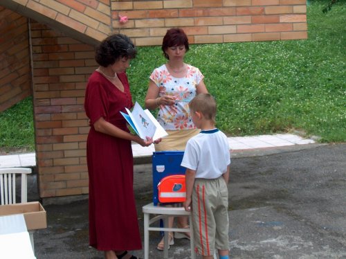 Loučení prváčků s mateřskou školkou - 27.6.2006